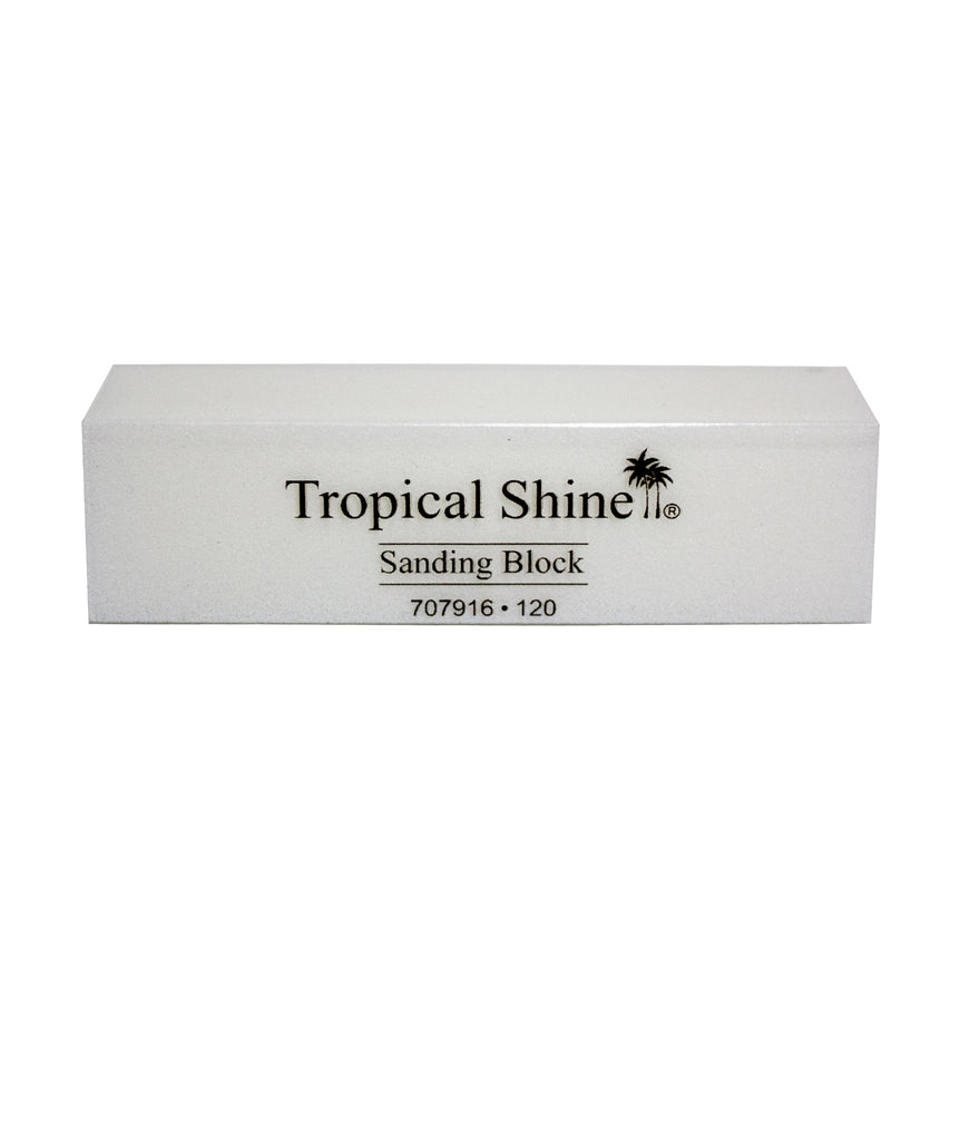 Tropical Shine - White Sanding Block